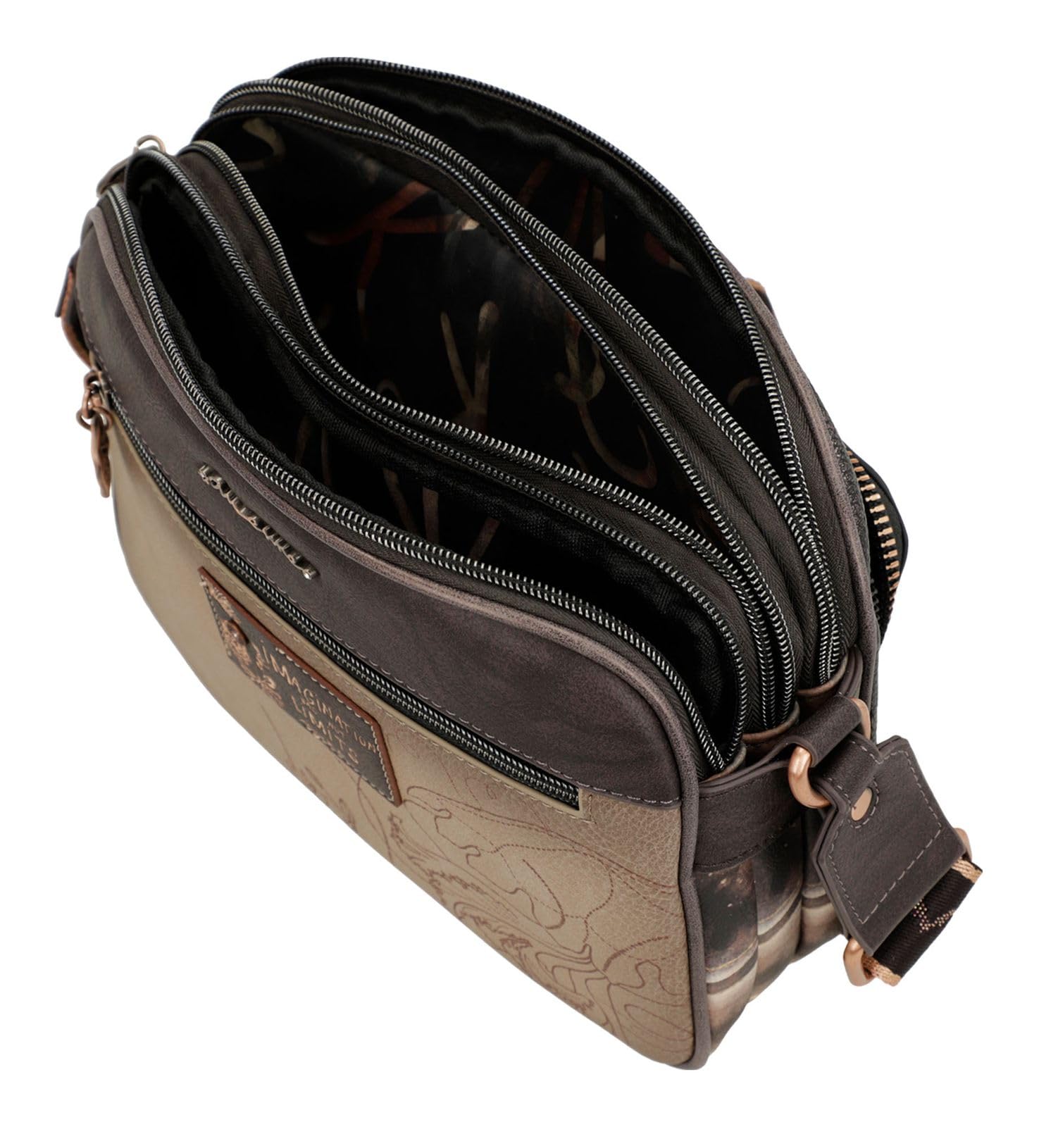 Anekke Dreamverse Borsa Tracolla 3 Scomparti 25x19 cm