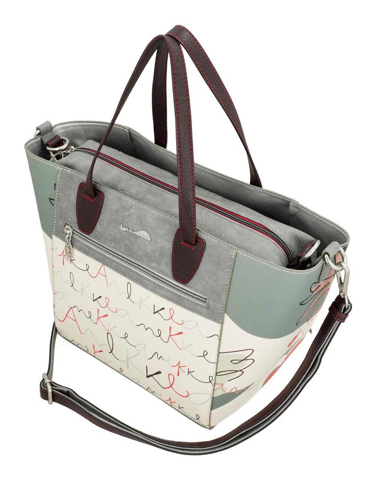 Anekke Alma Ole shopper + tracolla set multicolor