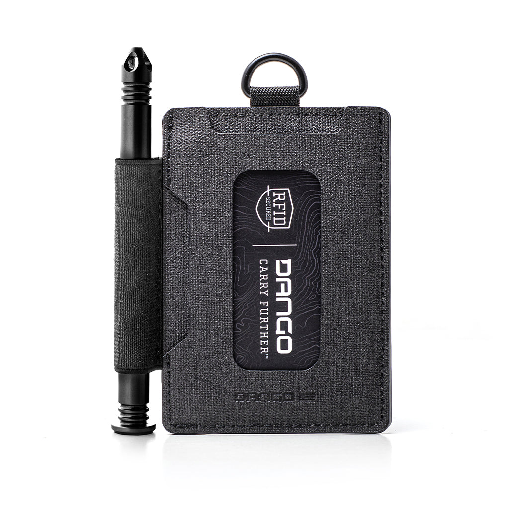 Dango S1 bundle portafoglio slim nero con penna alluminio