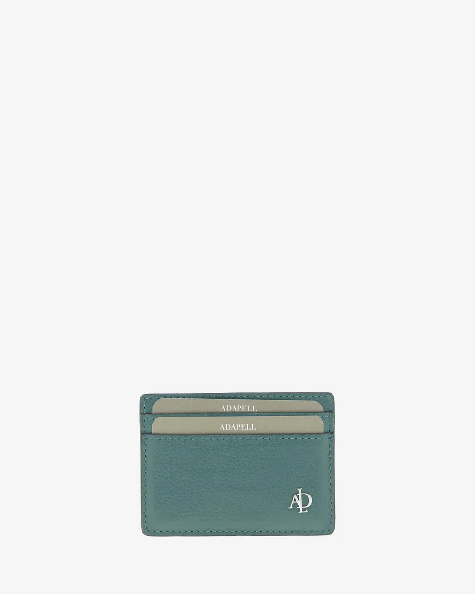 Adapell Brisa portacarte pelle ambra ebano RFID