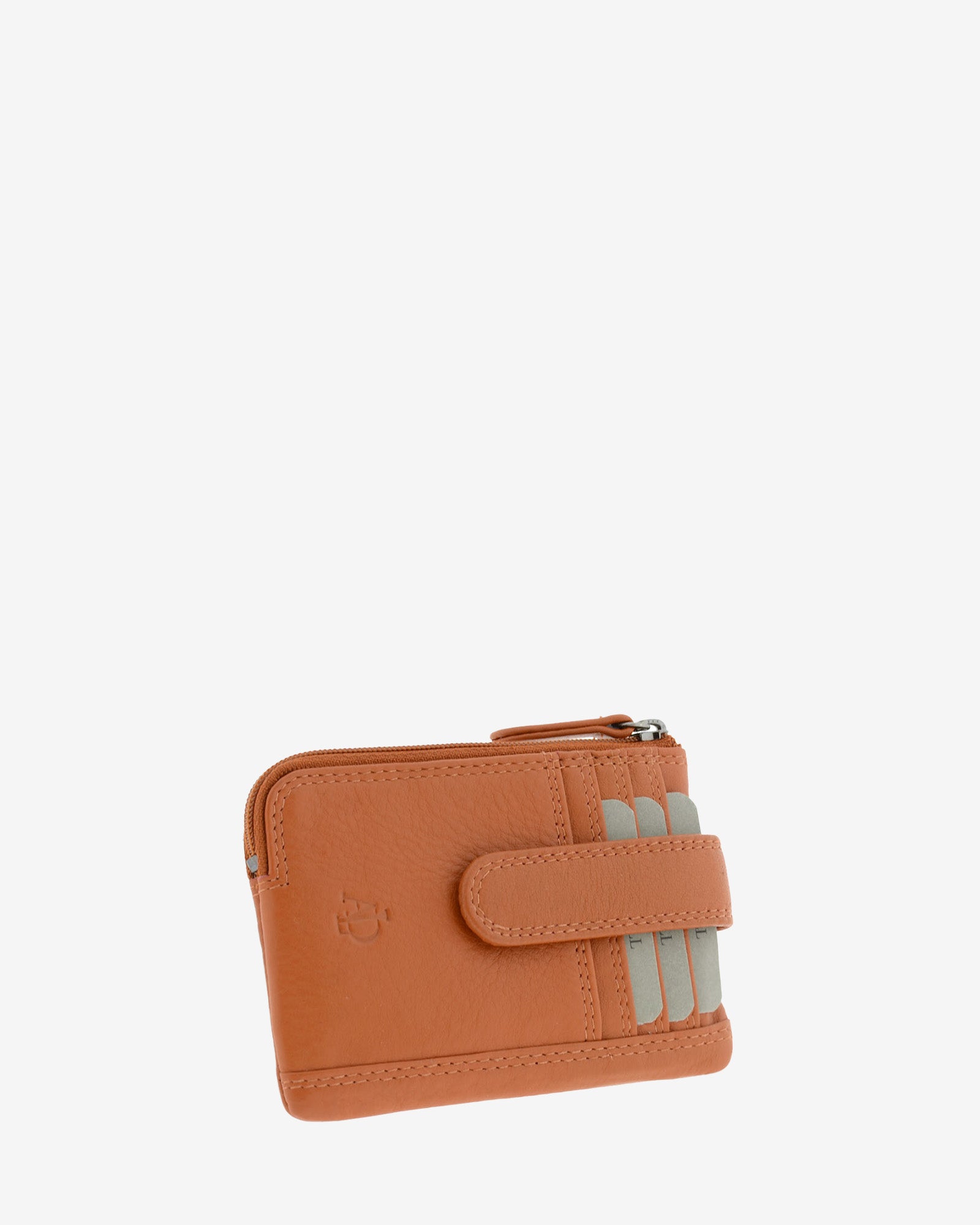Adapell Básicos 8036 Portamonete Nero Doppia Zip