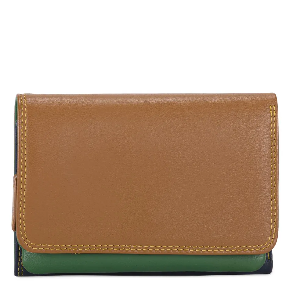Mywalit Milano Trifold portafoglio pelle bosco
