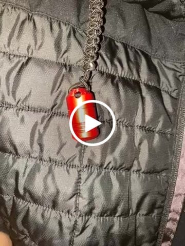 Dango Capsule contenitore alluminio impermeabile grigio