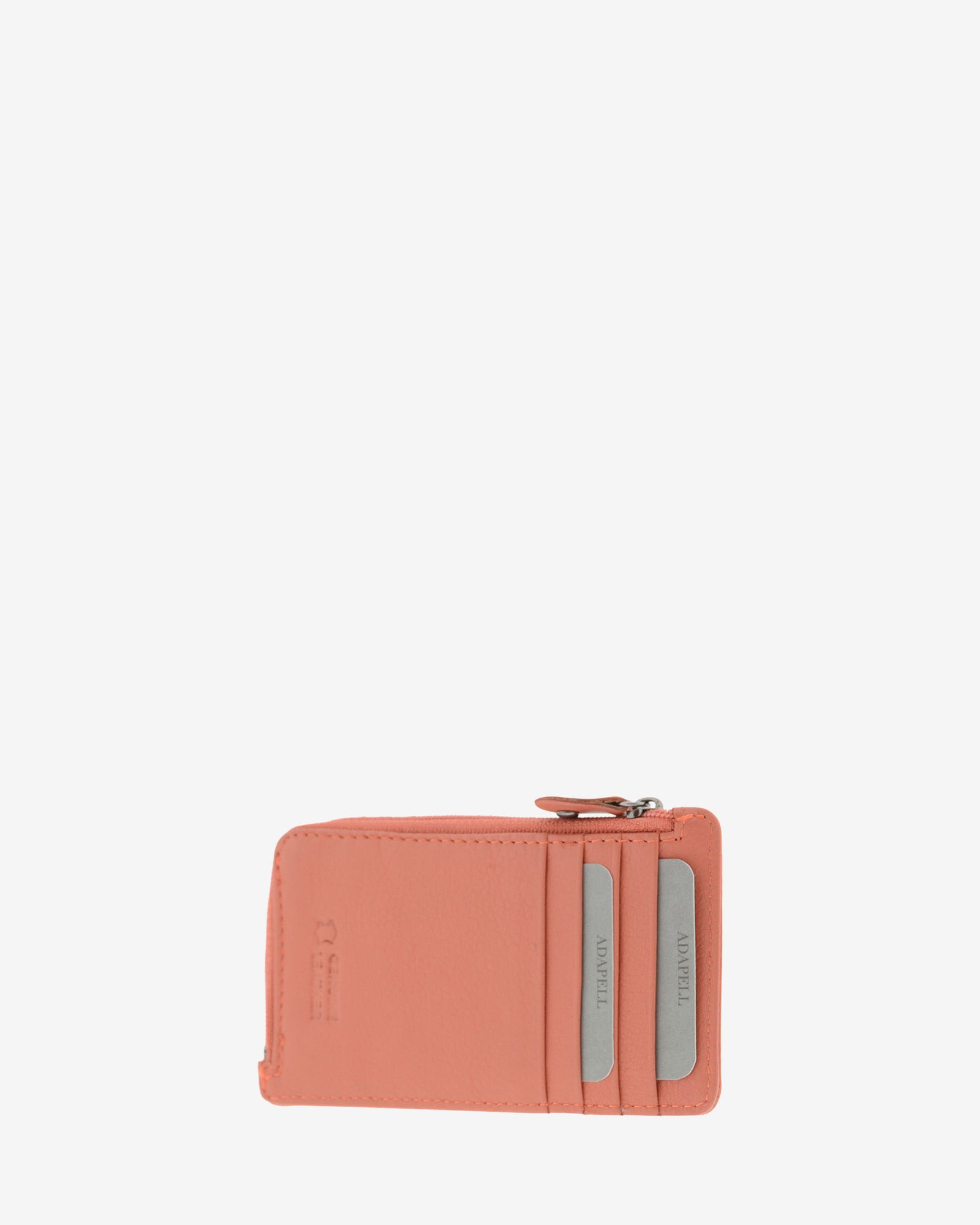 Adapell 8062 portacarte slim pelle 6 carte zip