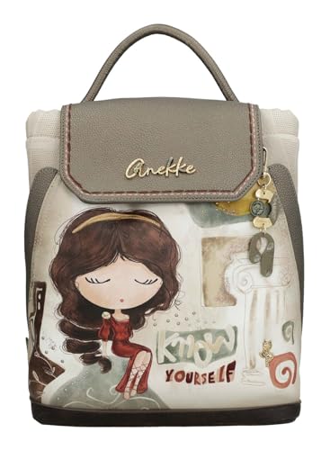 Anekke Muse Zaino con Patta stampa Grecia