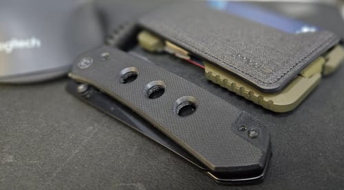 Dango T01 Tactical Spec-Ops portafoglio DTEX bifold Blackout