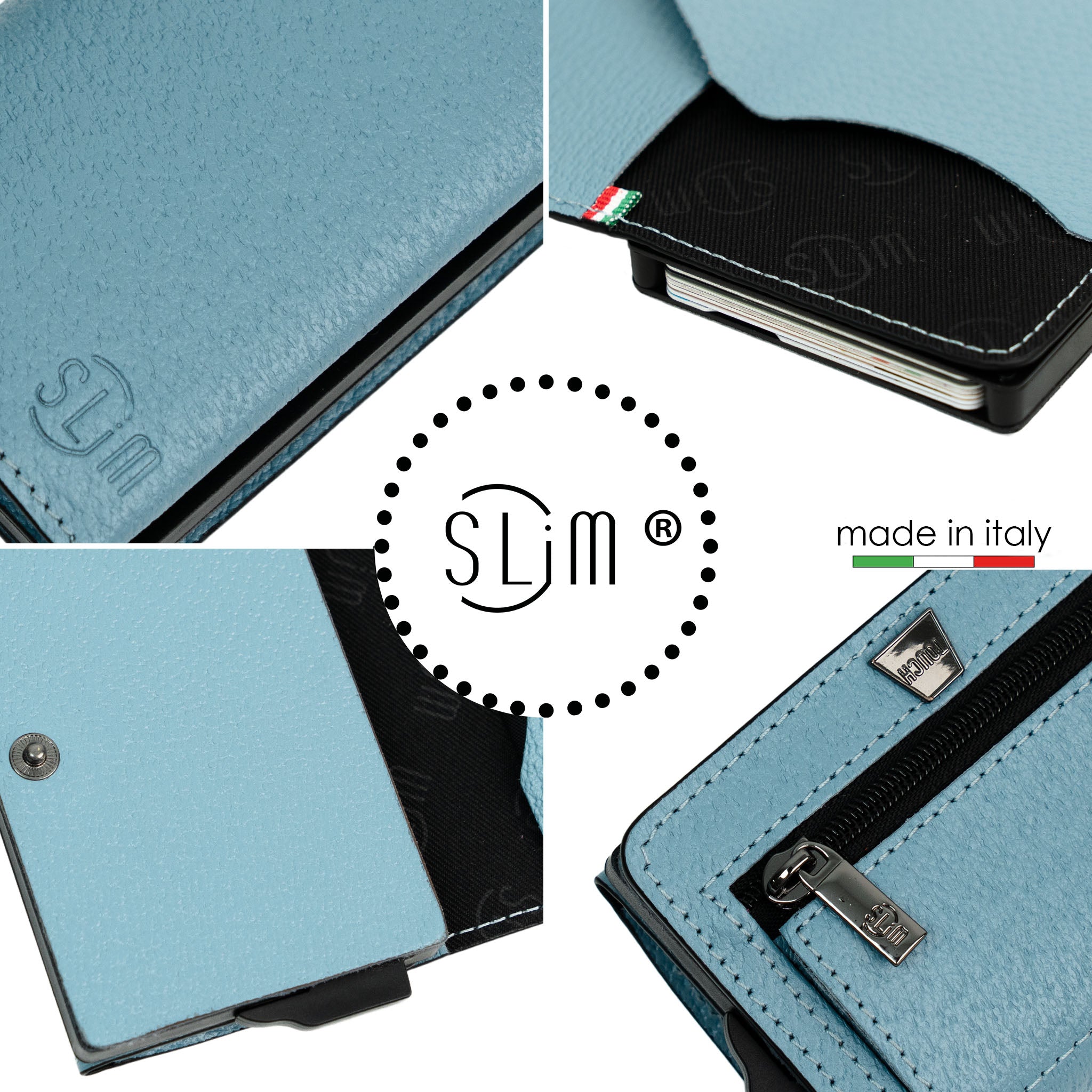 SLim Touch Cinghialino Portafoglio Carta Zucchero RFID