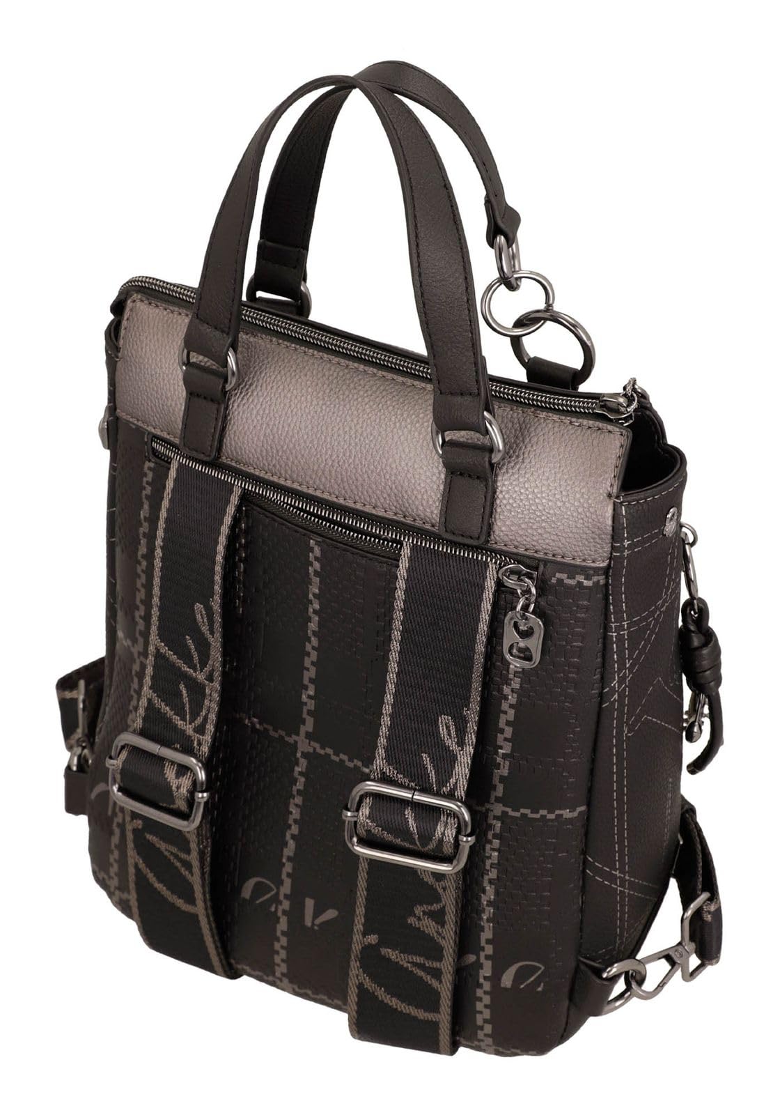 Anekke Iron Zaino Convertibile Borsa Spallacci Scomparsa