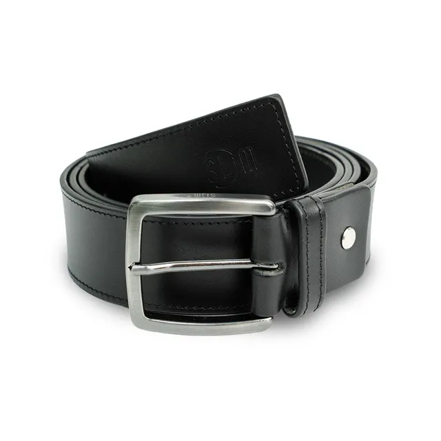 SLim Cinture Cintura Cuoio Nero 40mm Taglie 70-110