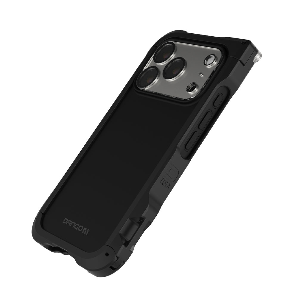 Dango Adapt Case iPhone 18 Pro custodia Jet Black Gunmetal