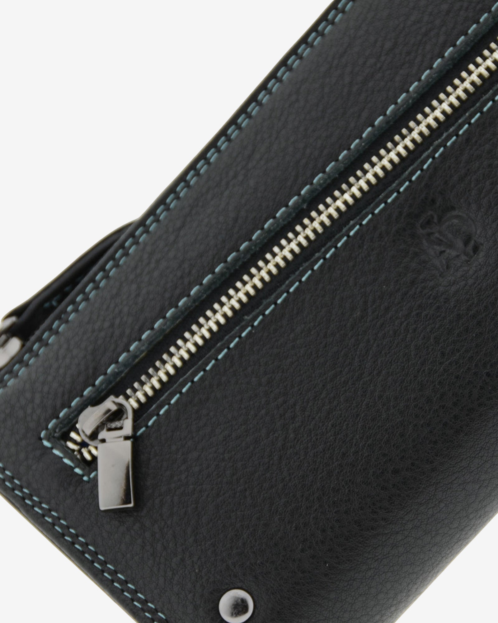Adapell Satine 4166 portafoglio grande donna nero zip