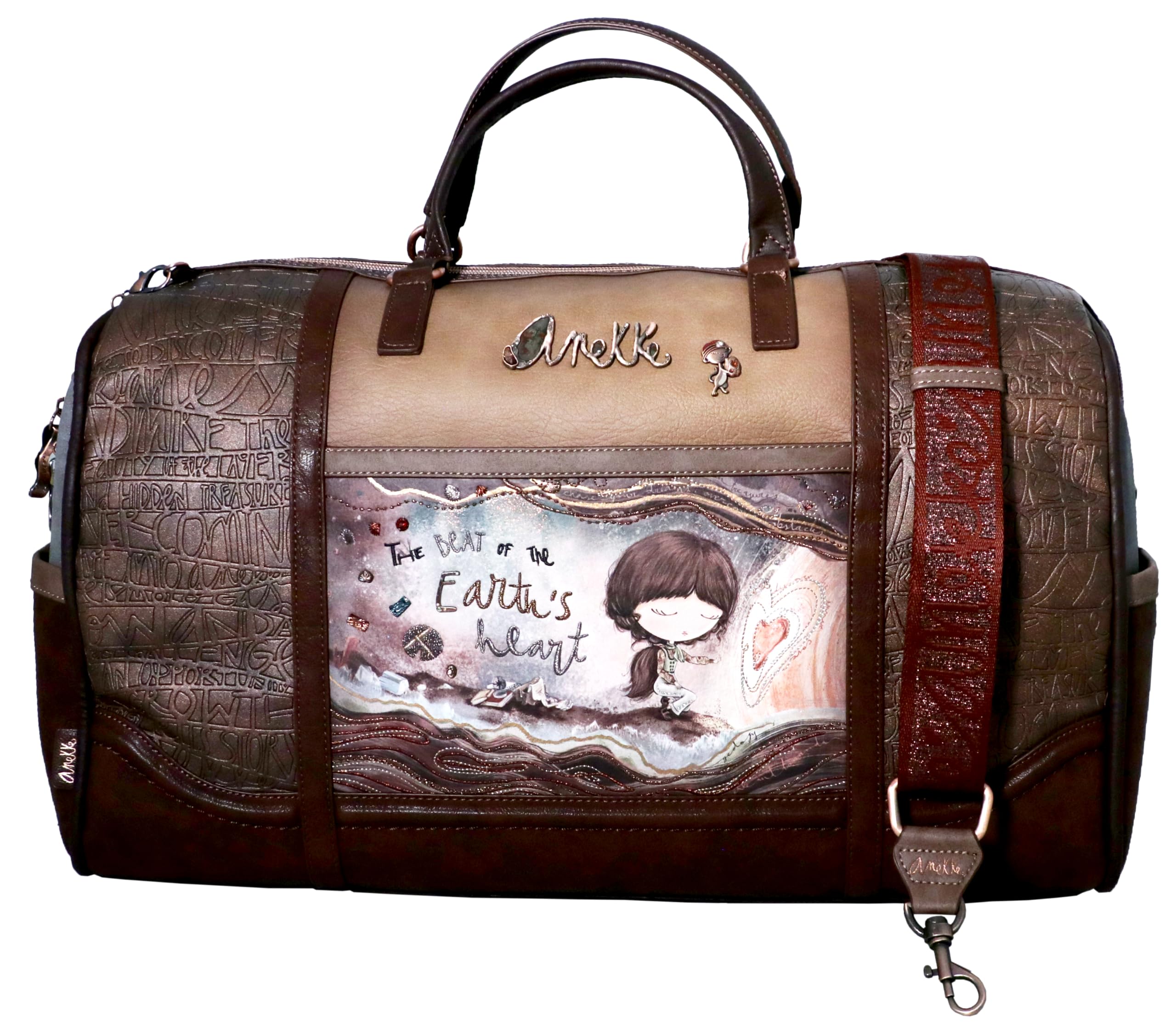 Anekke Core Borsa Viaggio Tracolla 49cm Multicolore