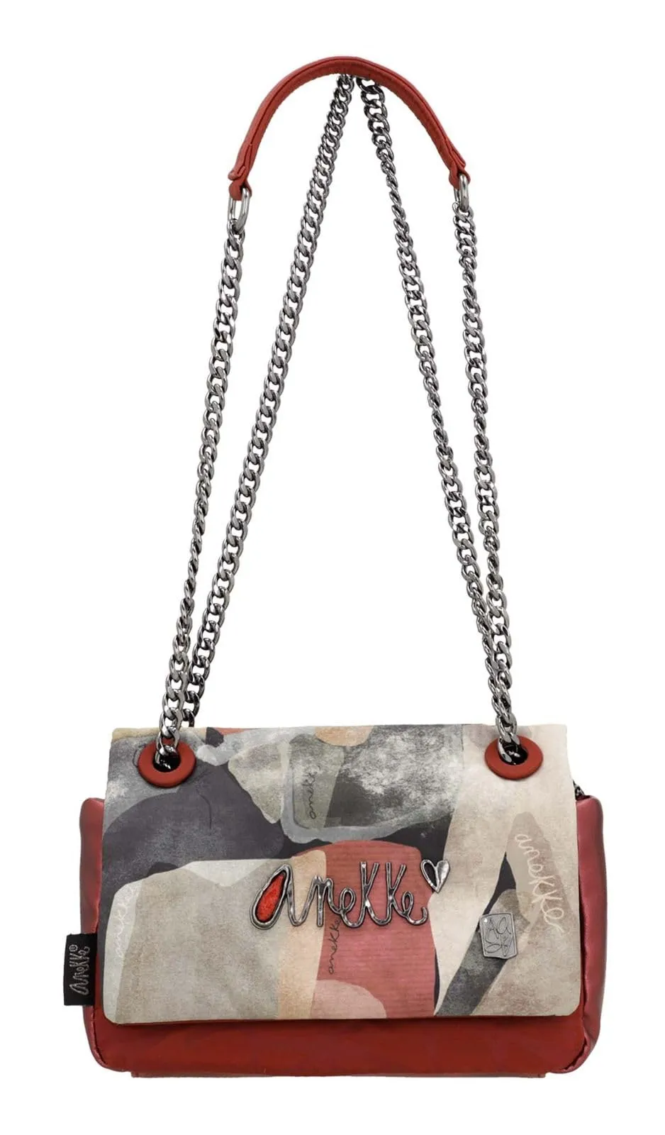 Anekke Nature Imaginary Borsa a Tracolla con Patta 22 cm