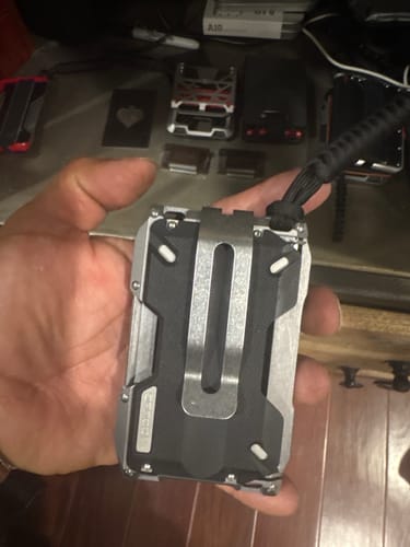 Dango A10 Chassis Clip fermasoldi acciaio grigio