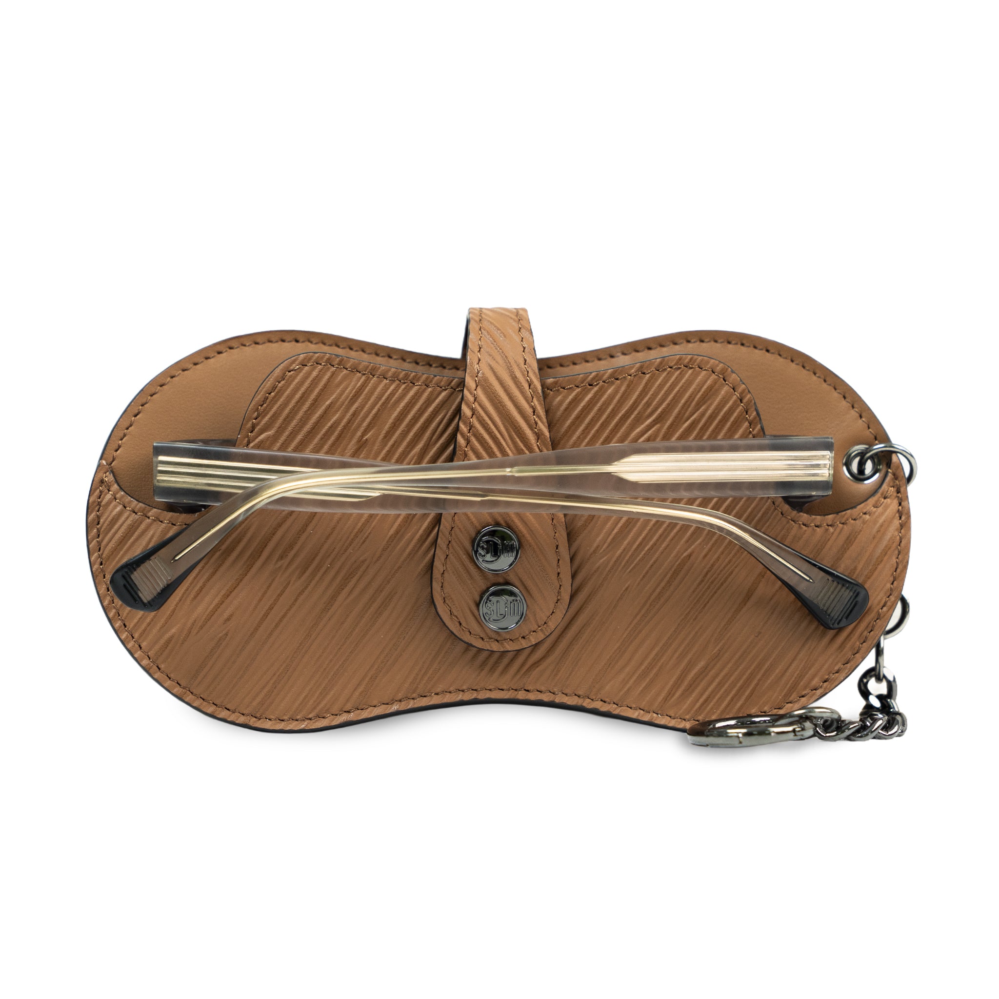 SLim Vision Epi Marrone portaocchiali pelle