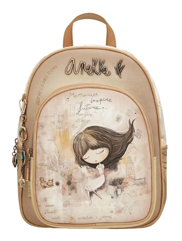 Anekke Memories Zaino Donna con Tasca Frontale 24x30x8 cm