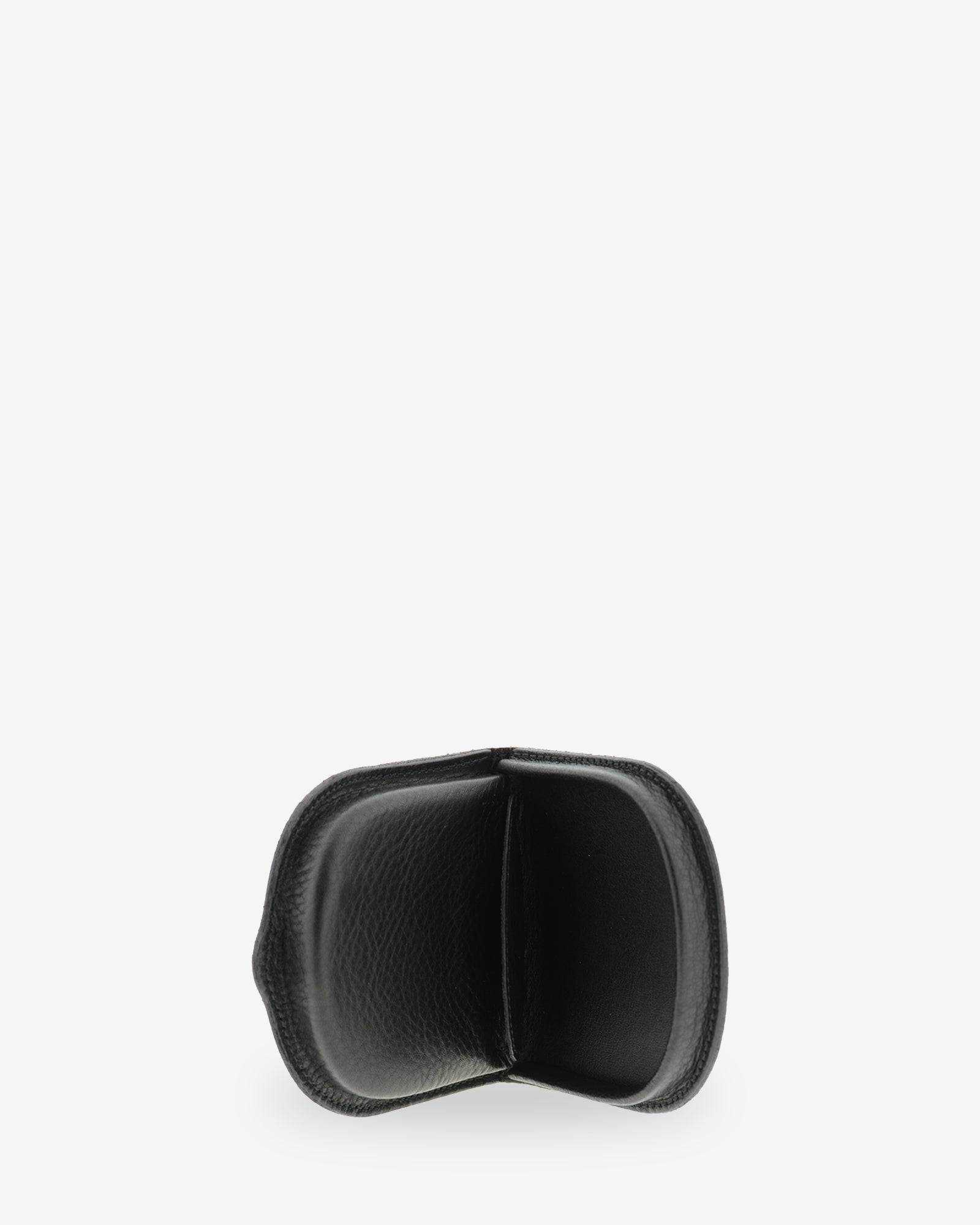 Adapell 8102 Portamonete Uomo Nero a Taco in Pelle