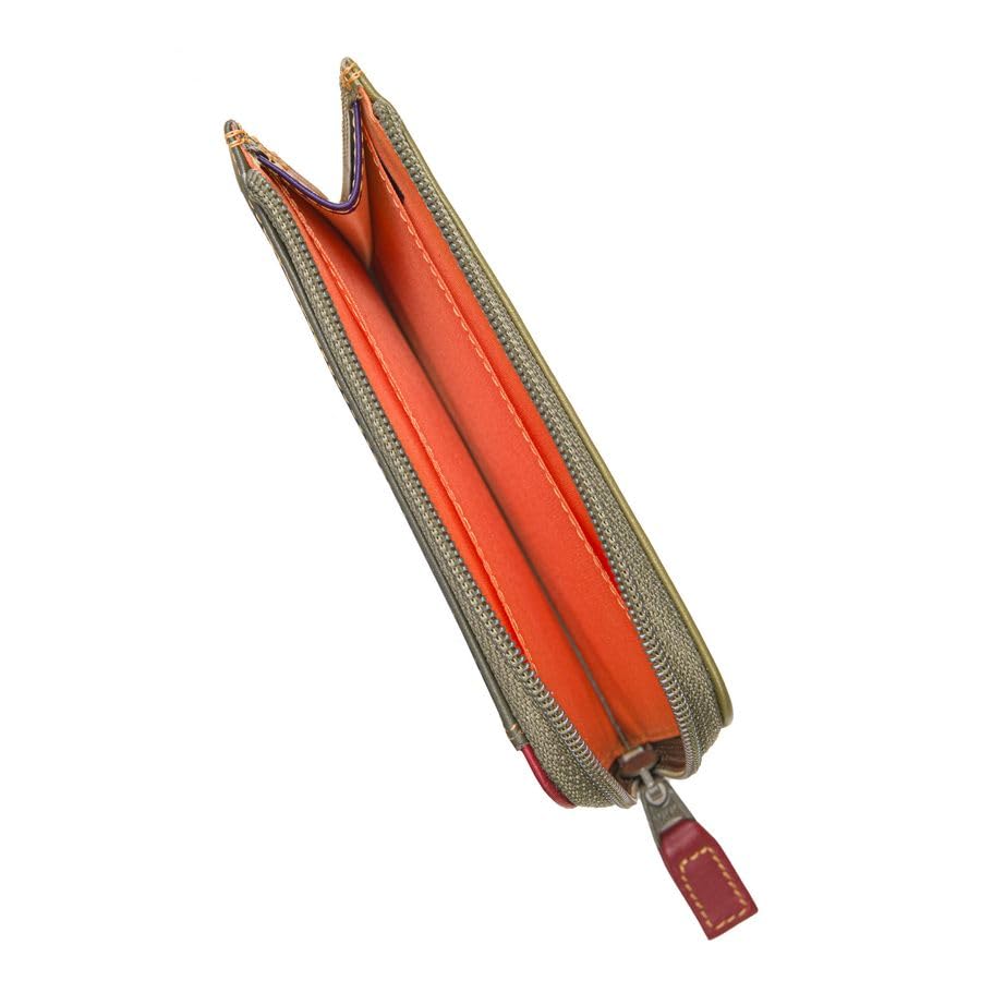 Mywalit Milano Zip Round Portafoglio Lucca Pelle