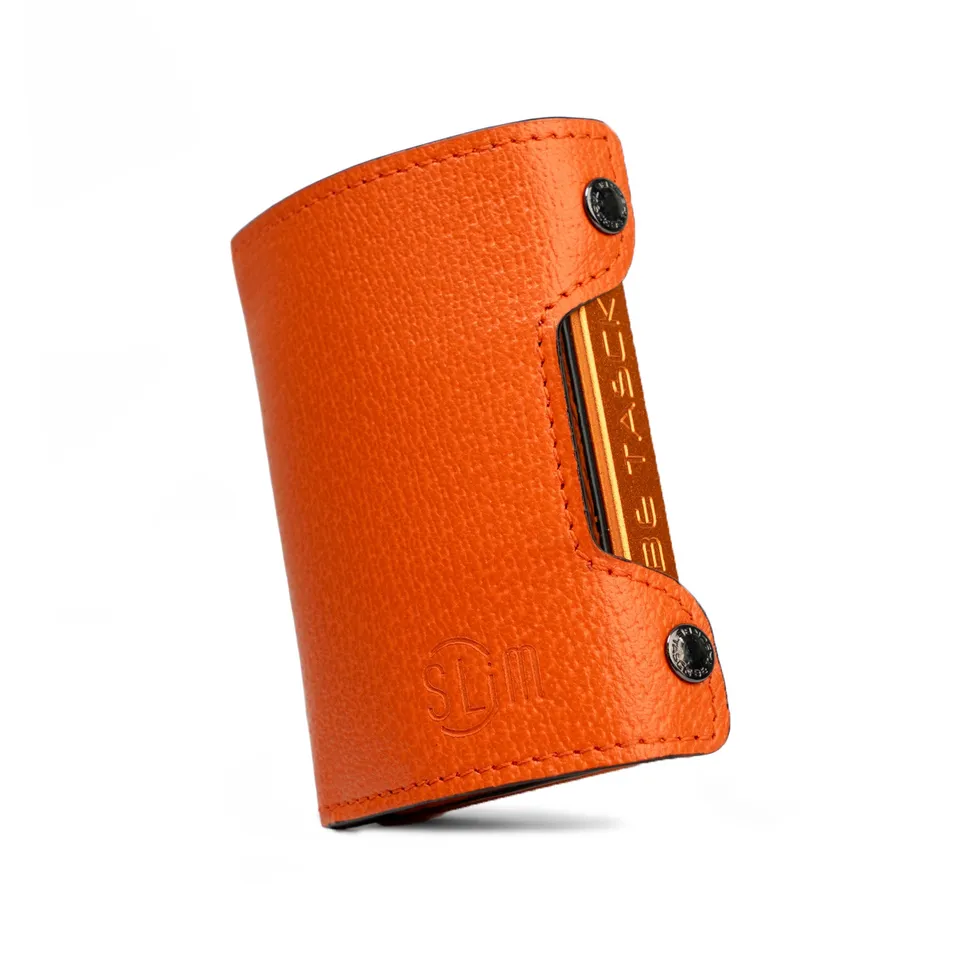 SLim Be Tasck Cinghialino Arancio portafoglio Frame Arancione