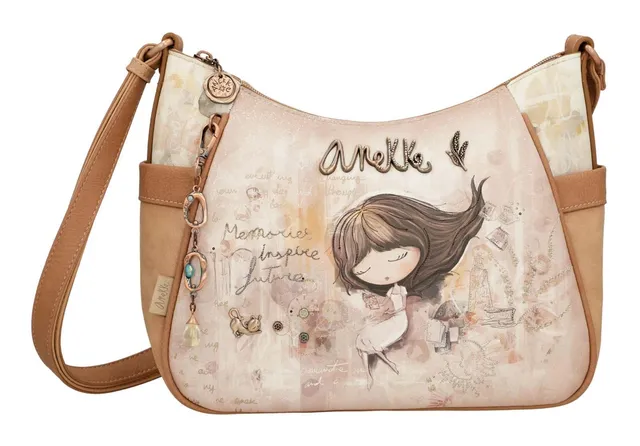 Anekke Memories Bandolera Grande Borsa Tracolla 30x23cm