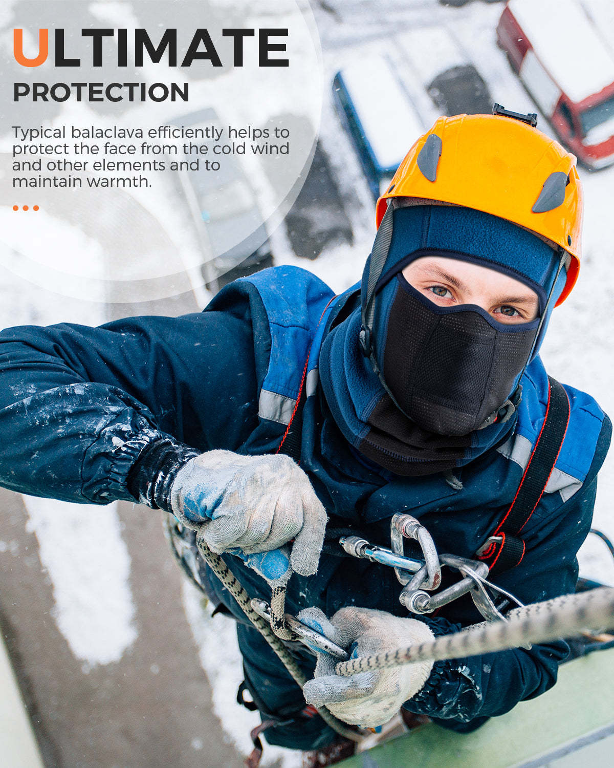 VULKIT Balaclava BA100 passamontagna pile grigio