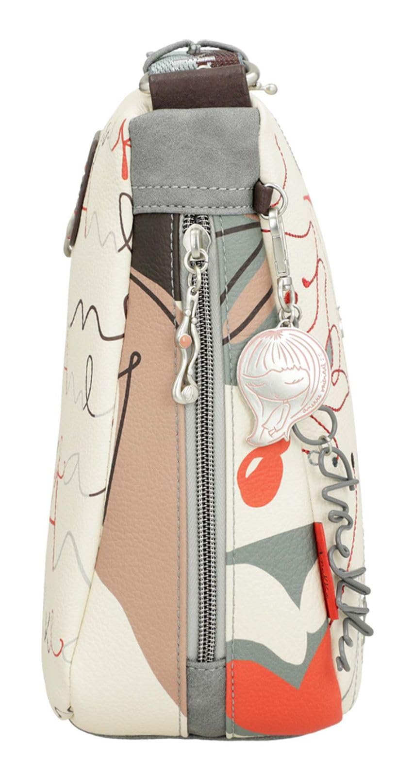 Anekke Mediterranean Borsa a Tracolla Ole con Zip