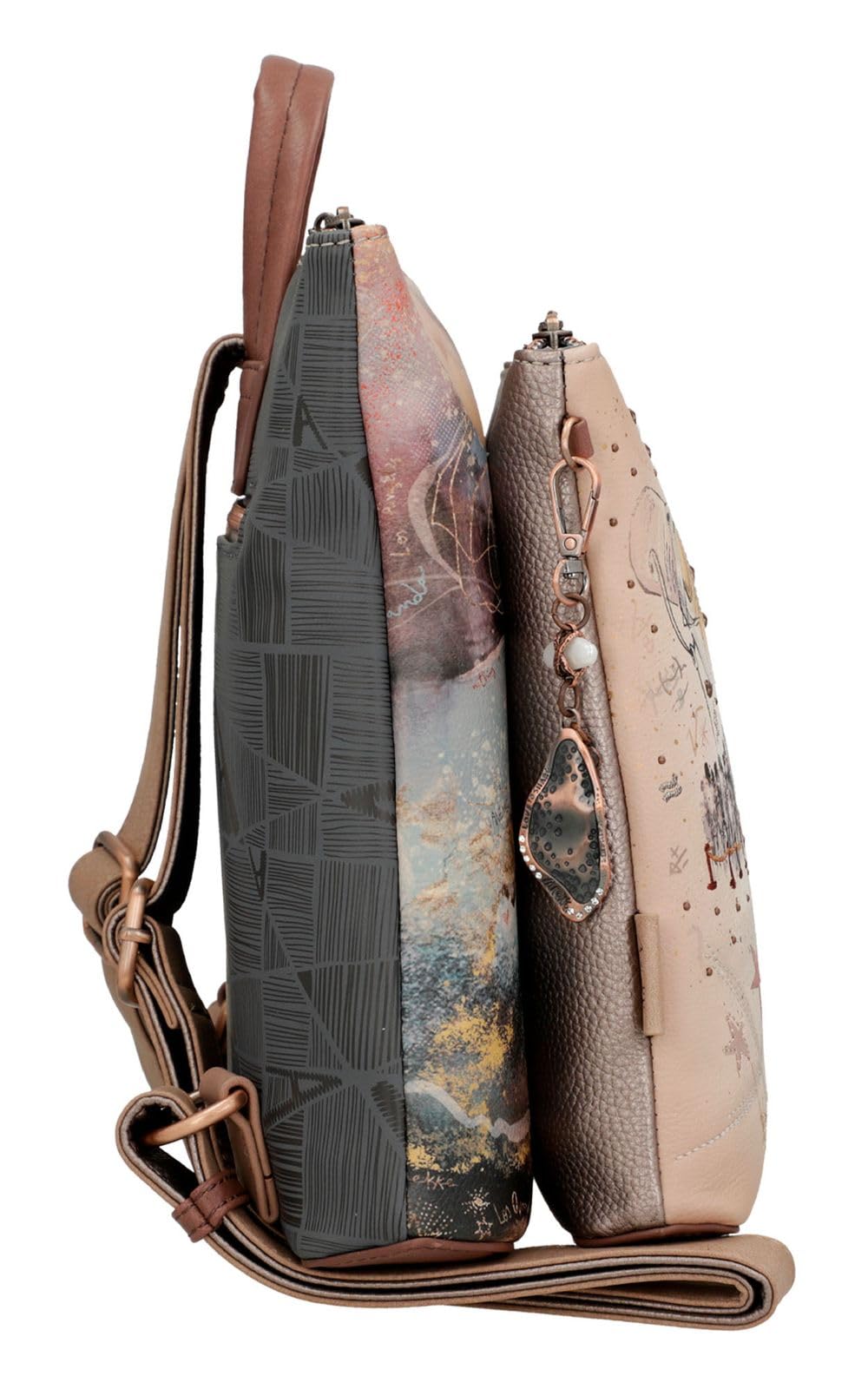 Anekke Hollywood Backpack Zaino Donna Multicolor