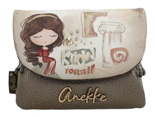 Anekke Muse Portamonete Patta Donna Compatto