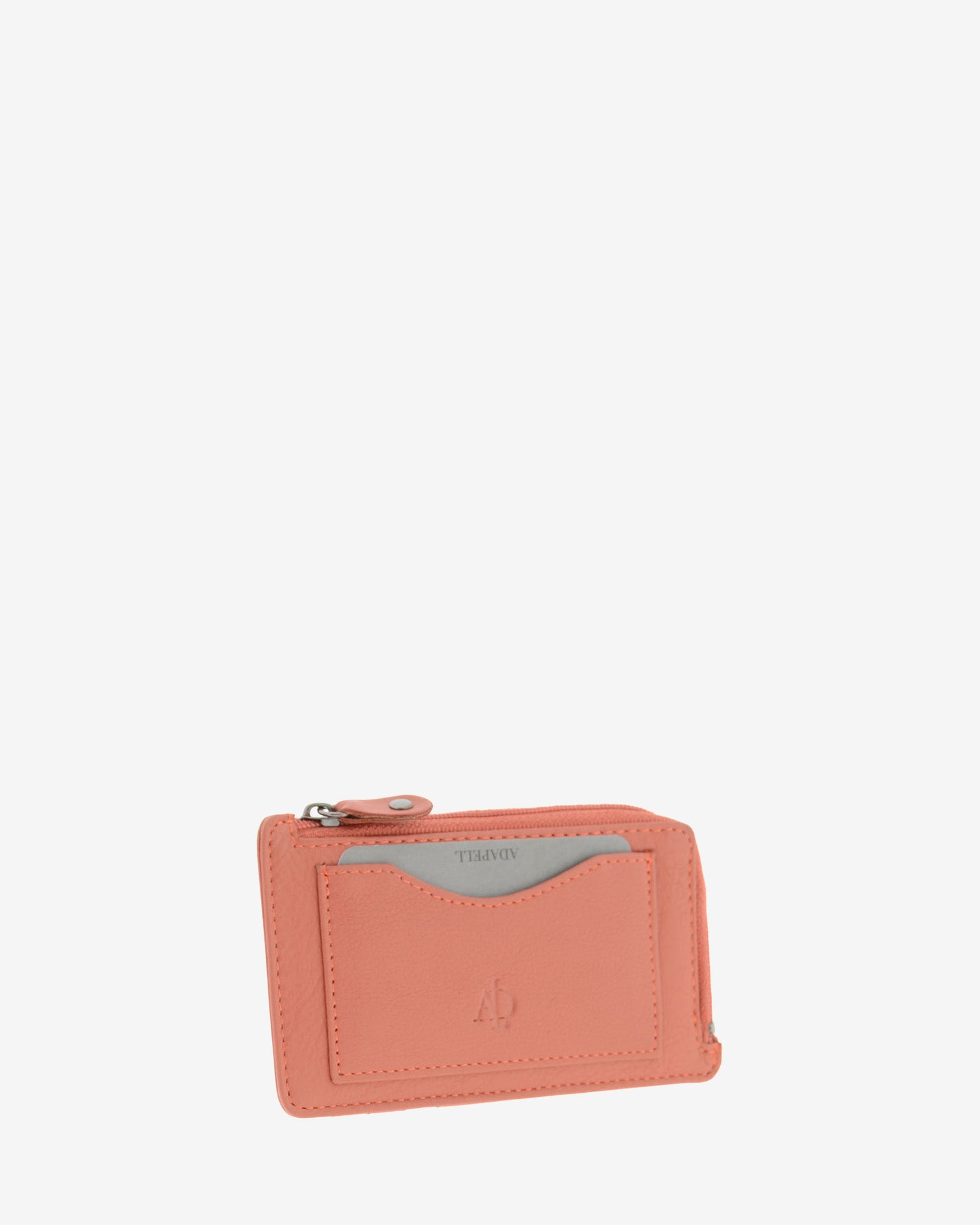 Adapell 8062 portacarte slim pelle 6 carte zip