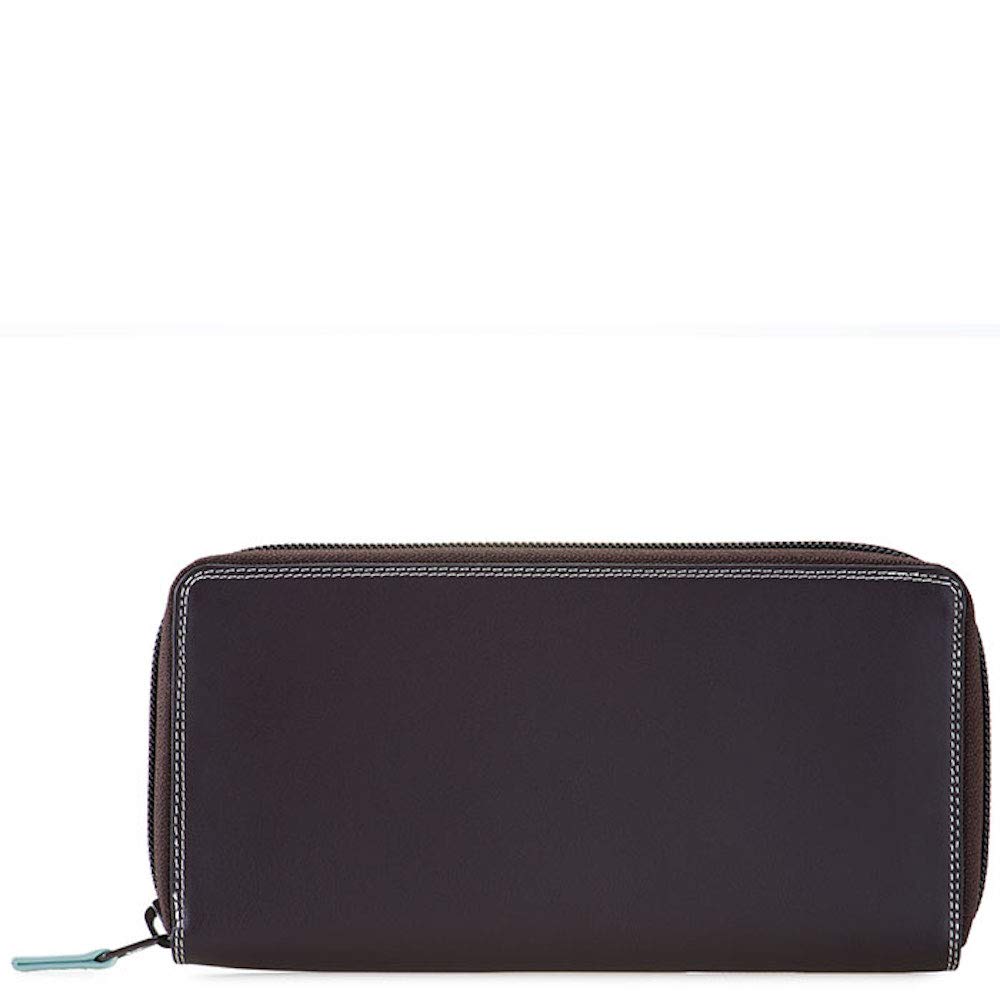 Mywalit Milano 1259 Portafoglio Pelle Zip Ritmo Nero