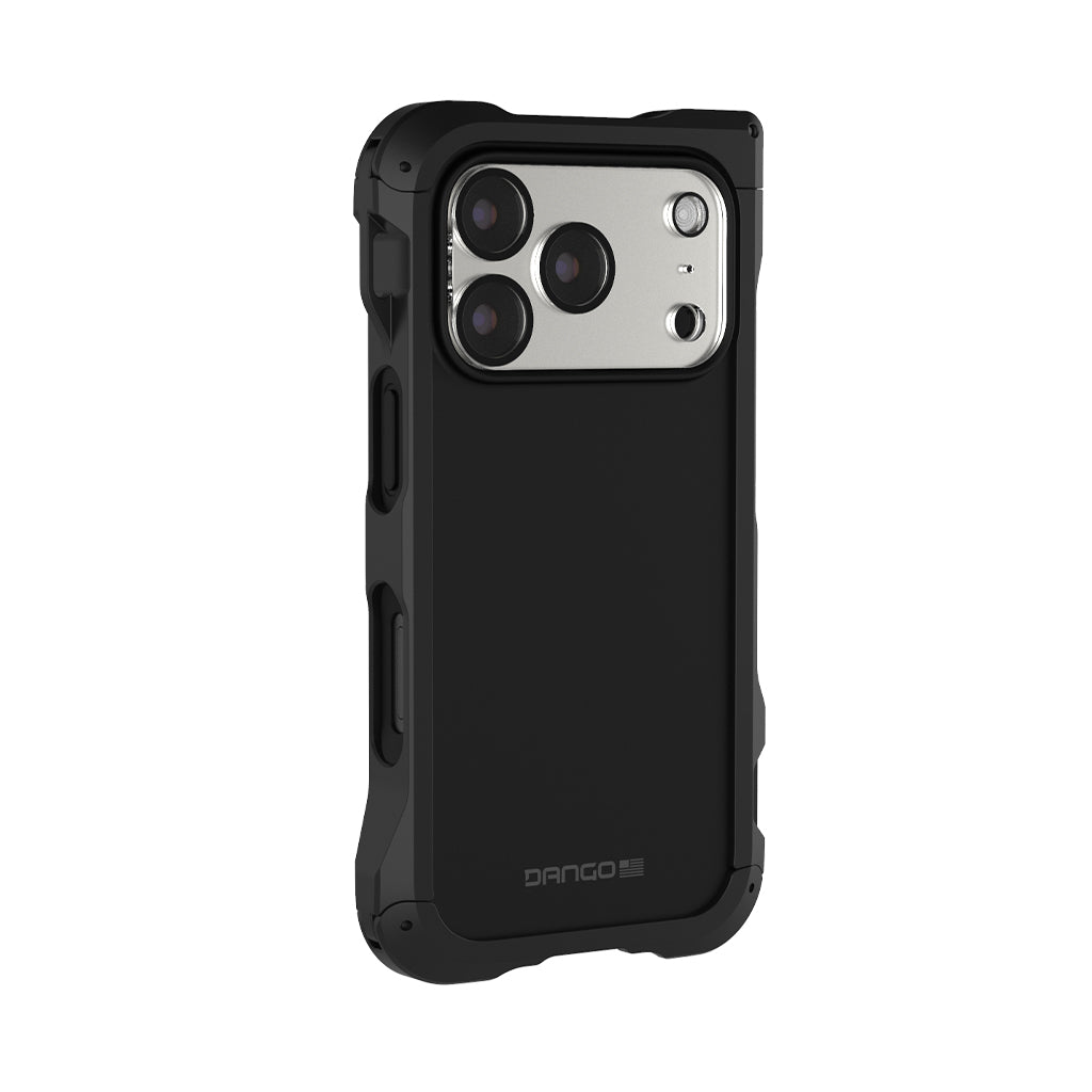 Dango Adapt Case iPhone 18 Pro custodia Jet Black Gunmetal
