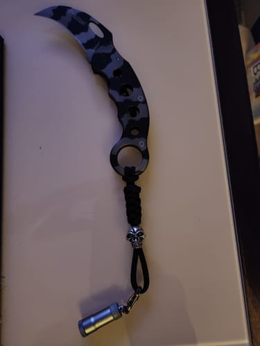 Dango 550 Double Loop cordino paracord verde portachiavi