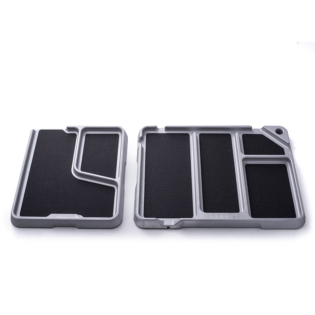 Dango Tray Bundle vassoio EDC nero con side tray e pads