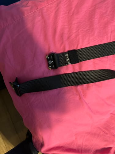 Dango Belts Spec-Ops cintura tattica nylon fibbia Cobra nera