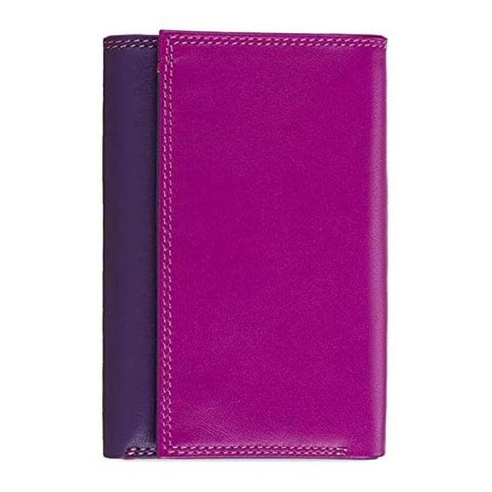 Mywalit Milano Wrap Purse Portafoglio Pelle Sangria Multi