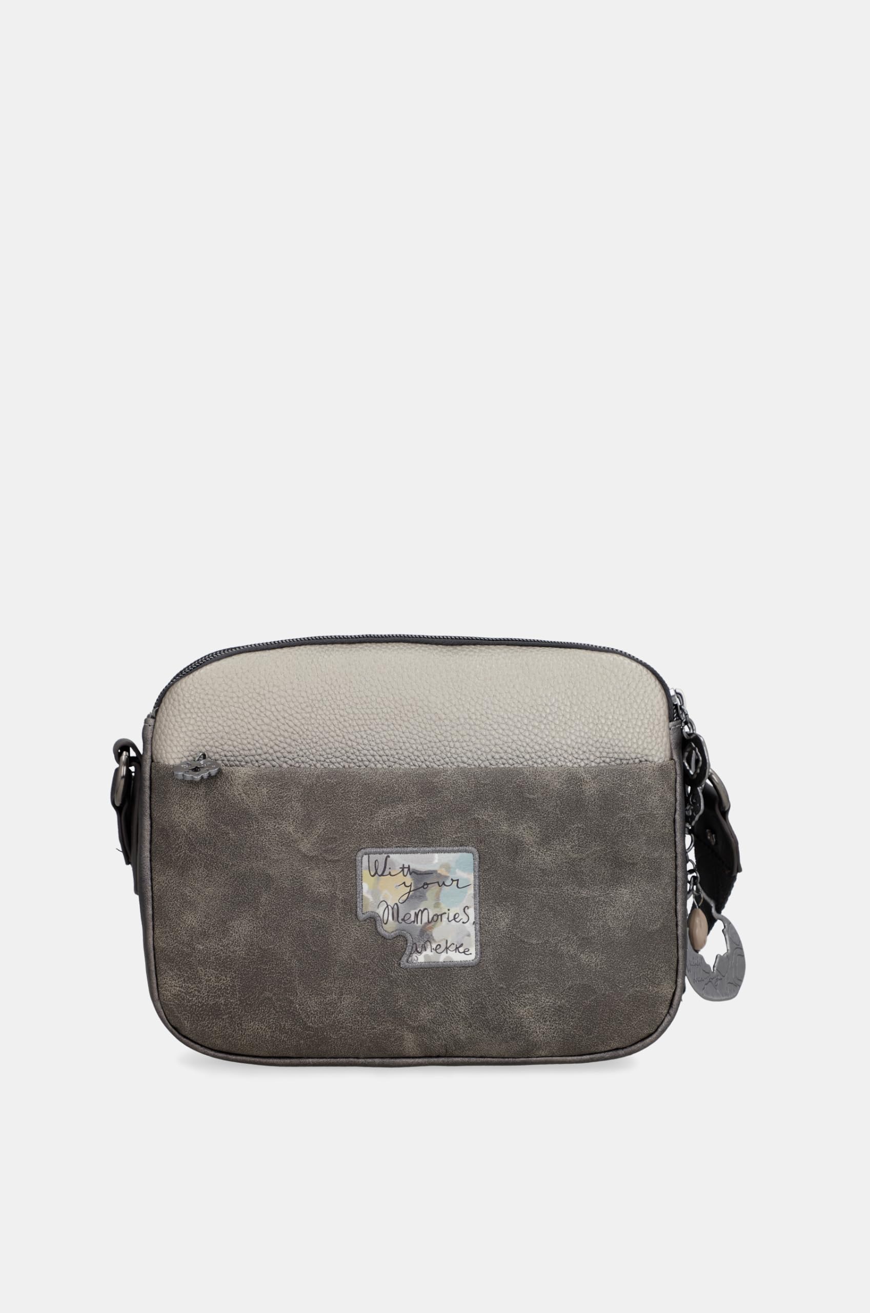 Anekke Real borsa tracolla donna 24x17x8 cm cerniera