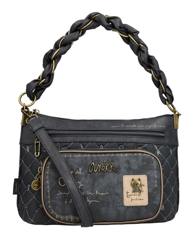 Anekke Boutique tracolla manico corto borsa donna parigina