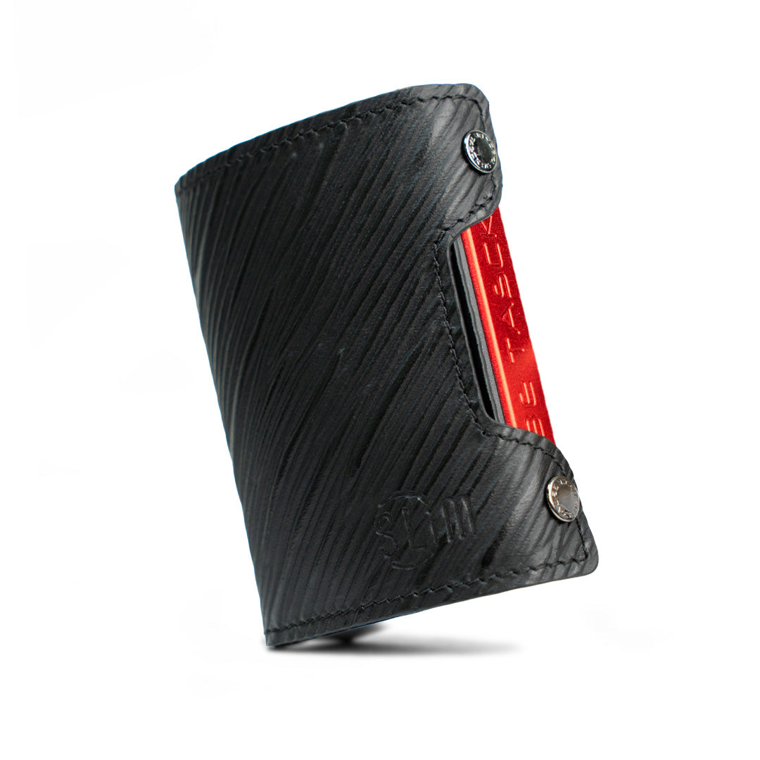 SLim Be Tasck Portacarte Pelle Epi Nero Frame Nero