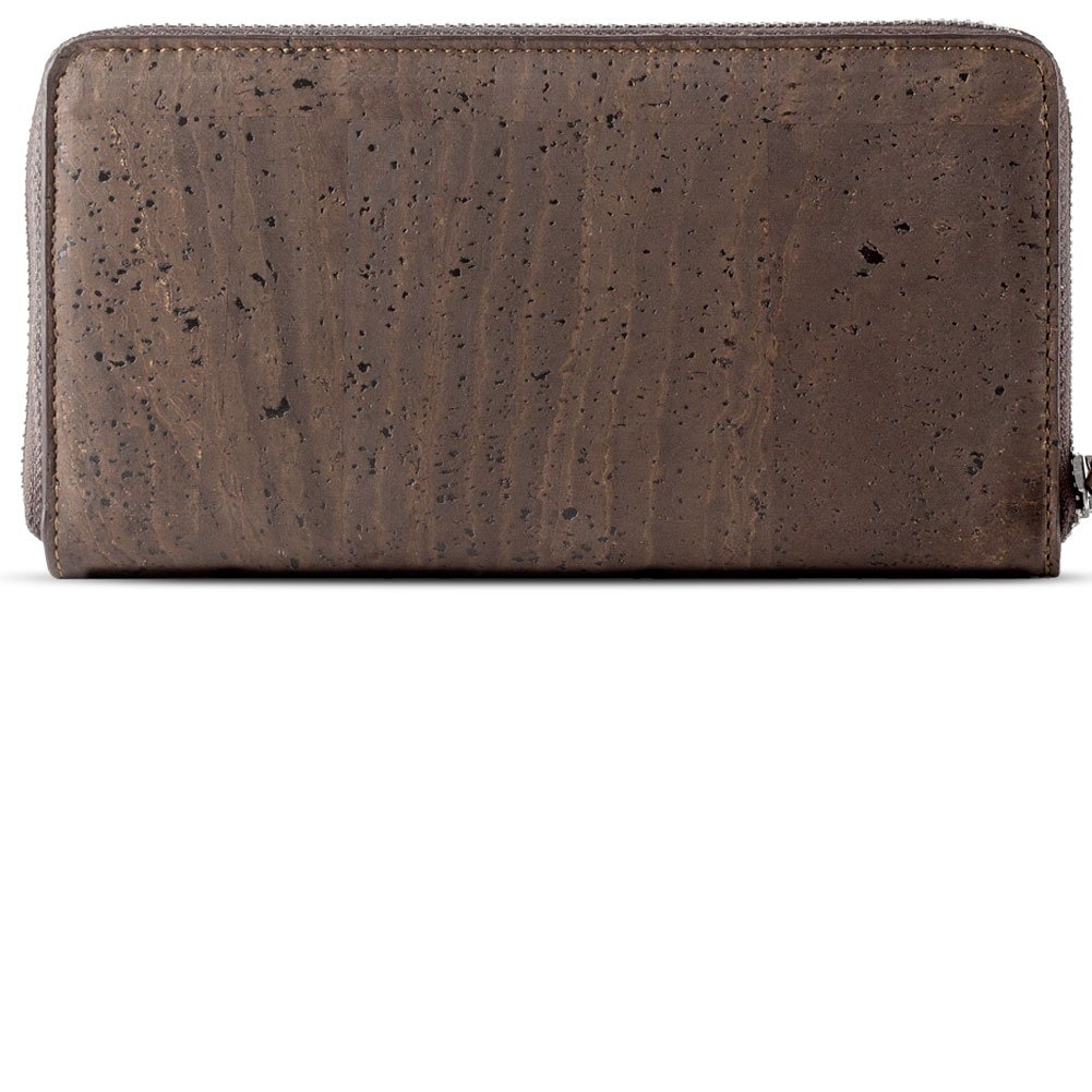 Corkor Wallets portafoglio donna sughero marrone RFID