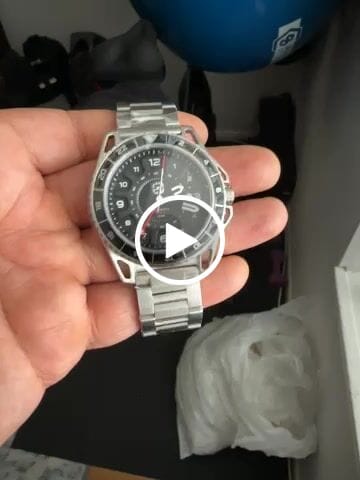 Dango GMT-01 orologio automatico acciaio nero