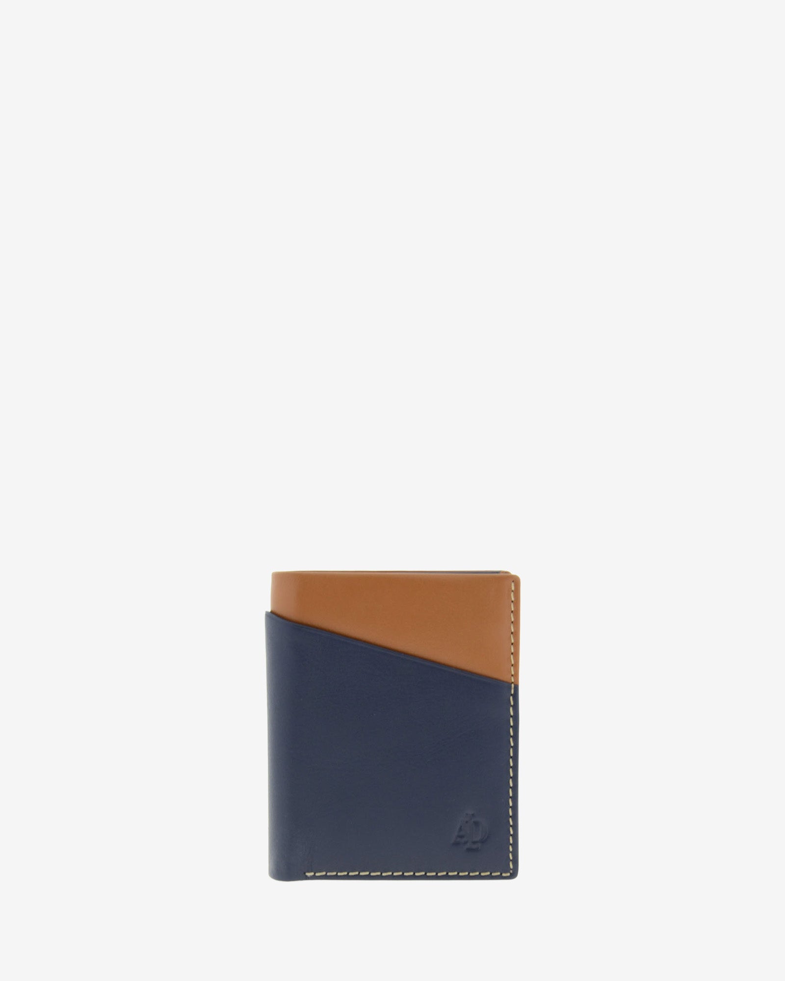 Adapell Elysian 1609 portafoglio uomo pelle blu marino RFID