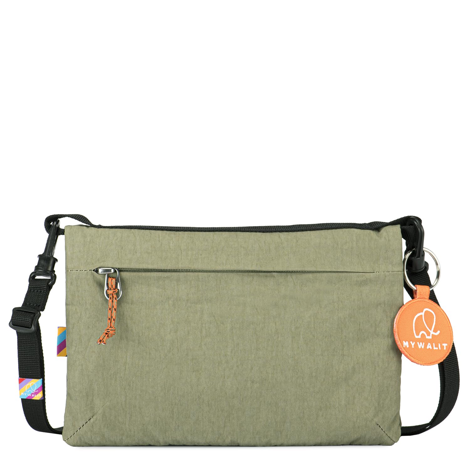 Mywalit Kyoto Small Organiser Borsa a Tracolla Navy Pelle