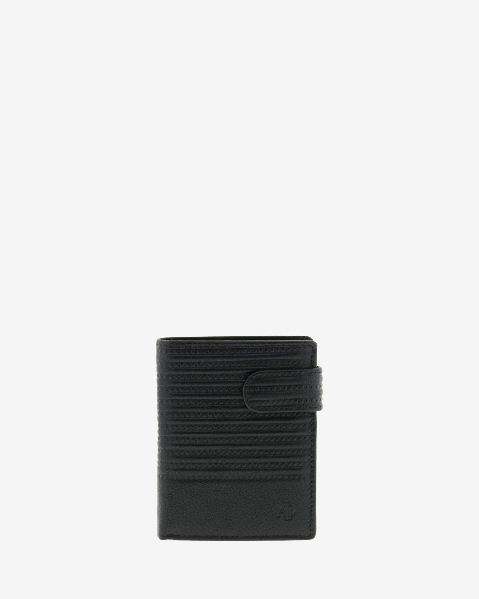 Adapell Race 1650 portafoglio uomo pelle nero slim