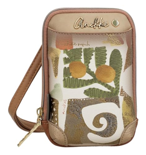 Anekke Amphora Mini borsa a tracolla stampa argilla