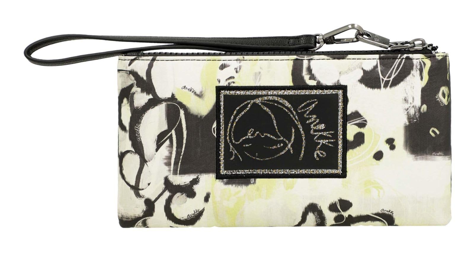 Anekke Nature Towanda portafoglio pochette mano 22x11 stampato
