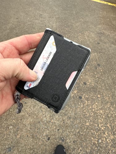 Dango A10 Adapt Bifold portafoglio alluminio RFID 10 carte