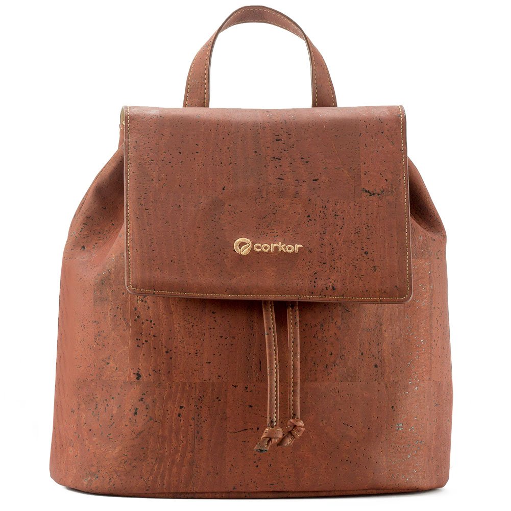Corkor Bags zaino sughero rosso vegan tracolla