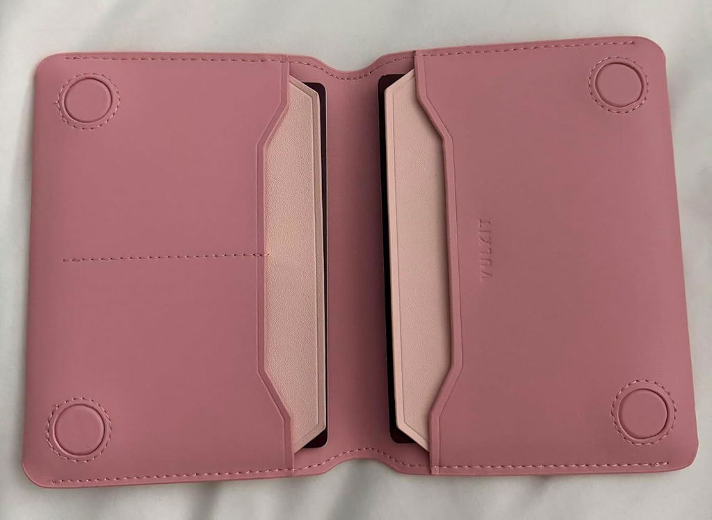VULKIT VPW120 portafoglio passaporto slim RFID nero