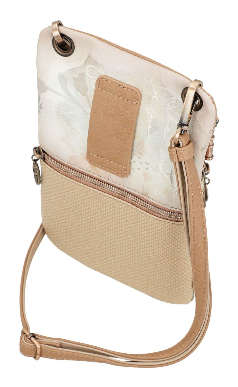 Anekke Whispers borsa mini tracolla 2 scomparti 15x22