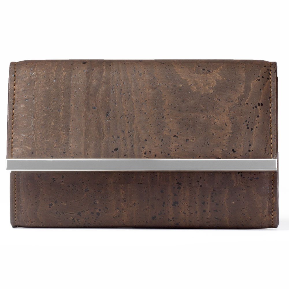 Corkor Bags Pochette in Sughero Marrone S da Sera